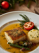 Un menu de Noël gourmand et raffiné au Refuge des Sources à Digne les Bains