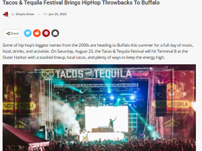 Tacos & Tequila Festival Brings HipHop Throwbacks to Buffalo