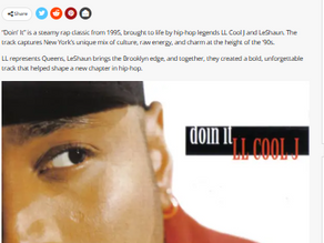 "Doin' It": LL Cool J's NYC Classic