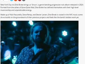 “Bravo” Highlights Dive Brake’s Signature Sound