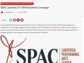 SPAC Launches $17.5M Renovations Campaign