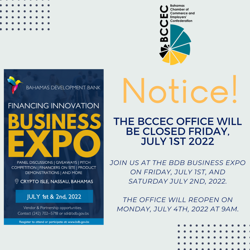 Notice: Office Closure Friday July 1st 2022