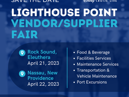 Register to attend: Disney Cruise Line Vendor/Supplier Fair | April 2023
