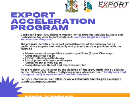 Register Your Interest: Export Acceleration Program