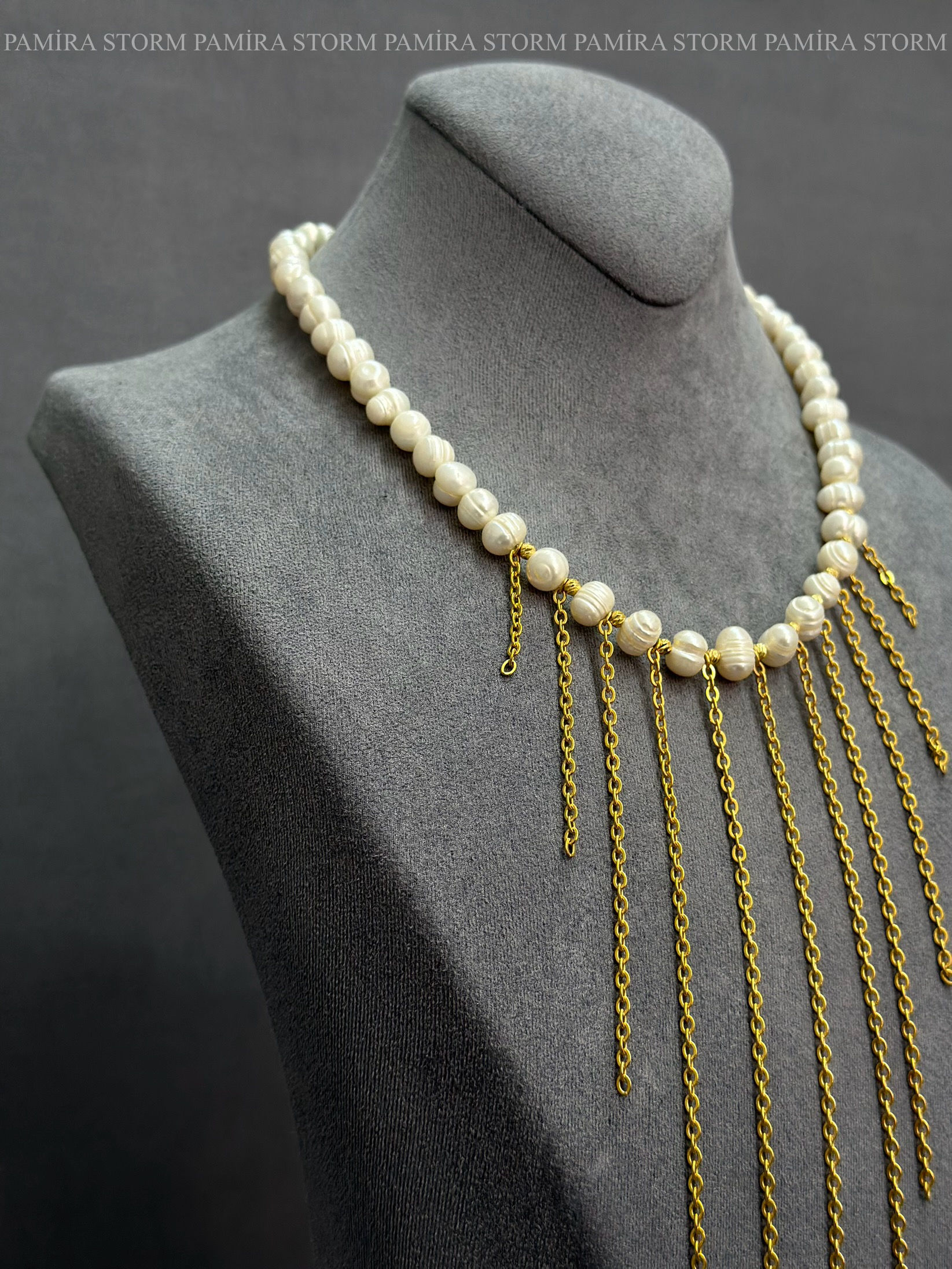 Özel Tasarım Orjinal İnci Kolye