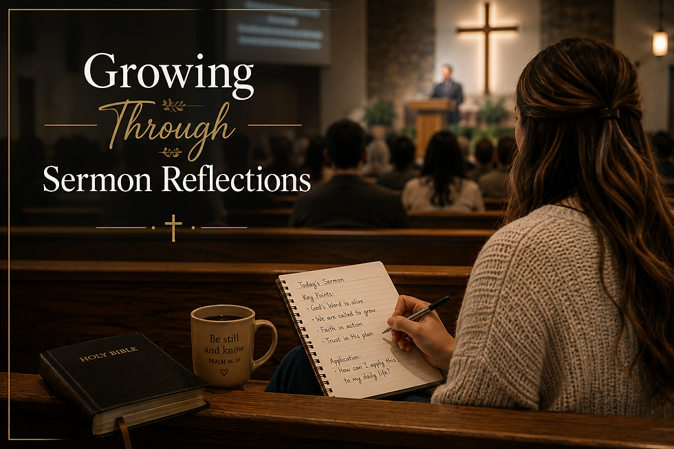 Understanding Church Teachings Through Sermon Reflections