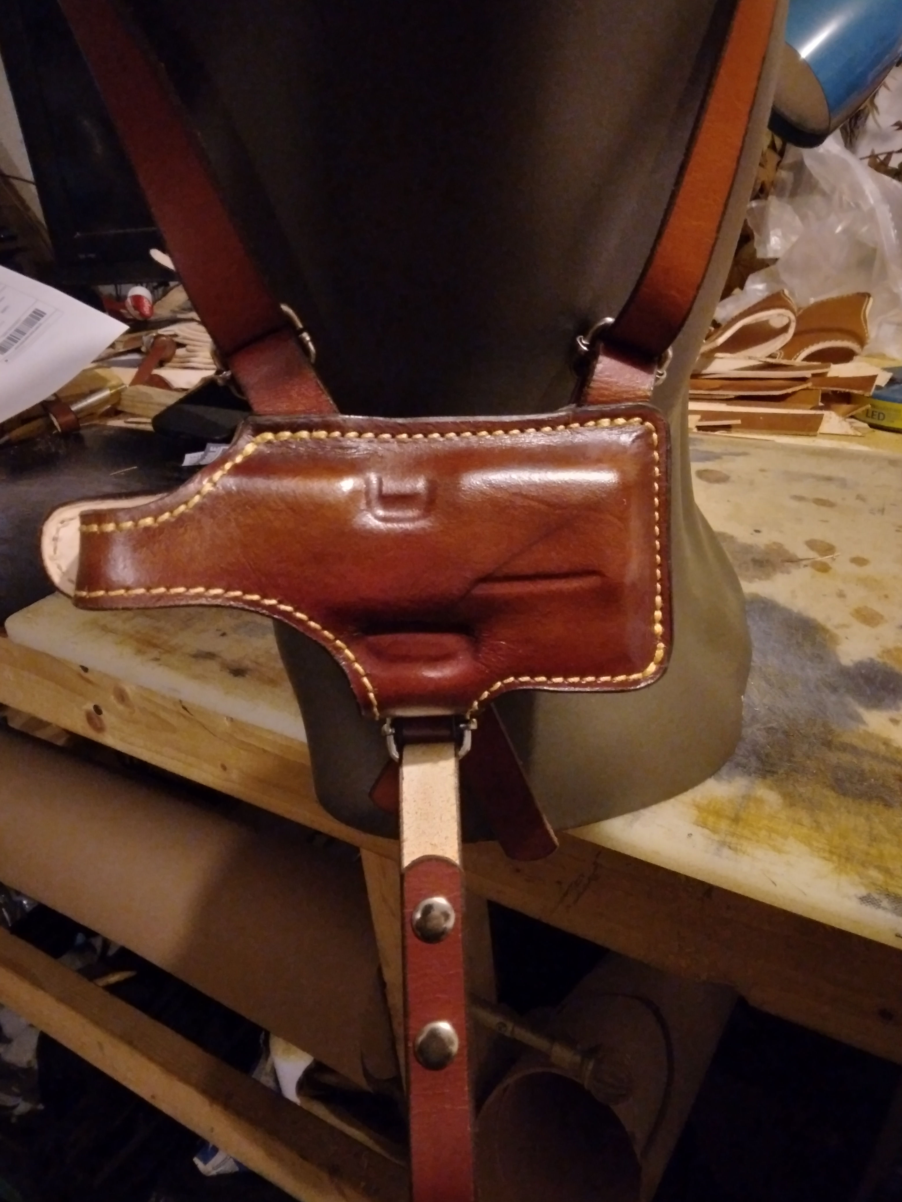 Shoulder Holster for SIG Sauer p365 with lima laser with 2 magazines