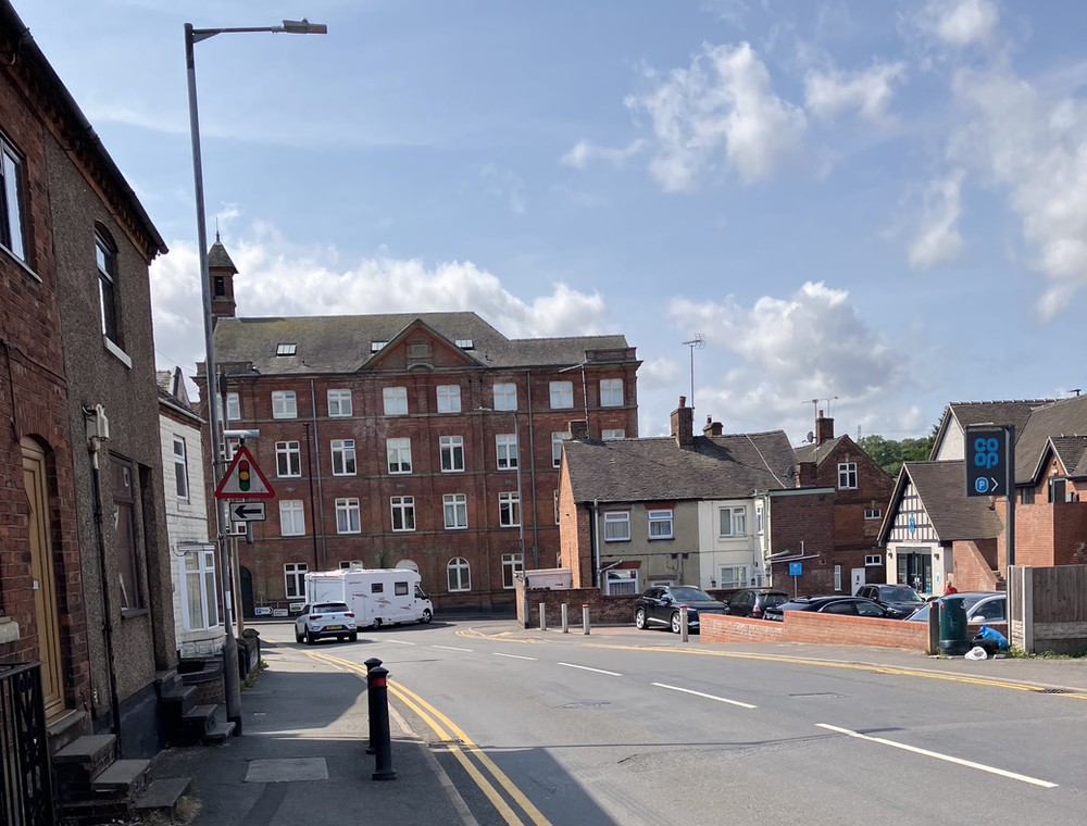 Roadworks, Buses & Trains — Cheadle news photo