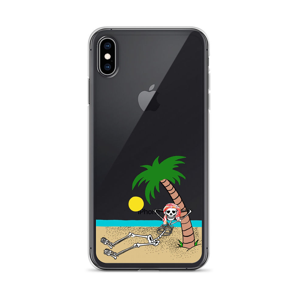 Thumbnail: Beach Skull Case for iPhone