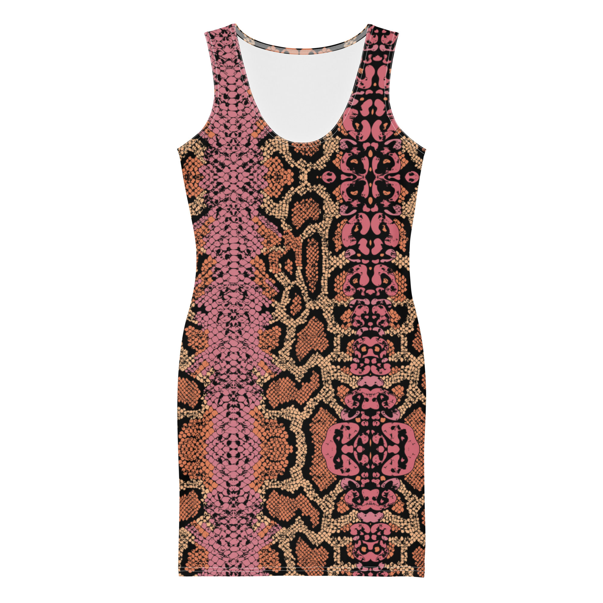 Pink Snake Dress