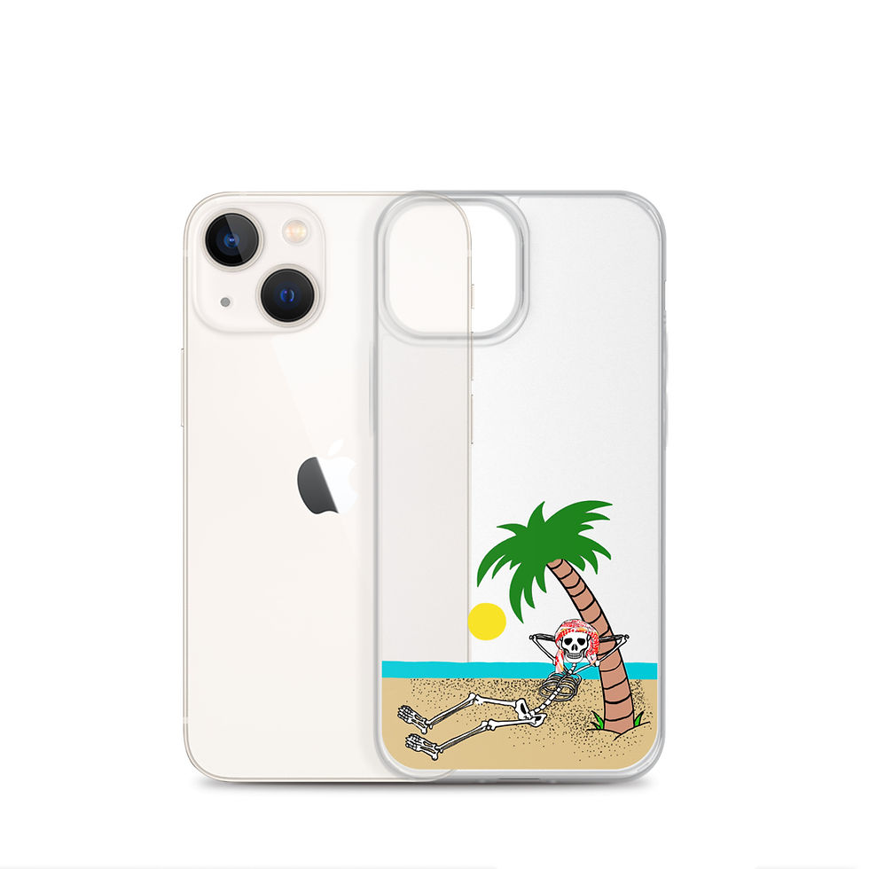 Thumbnail: Beach Skull Case for iPhone