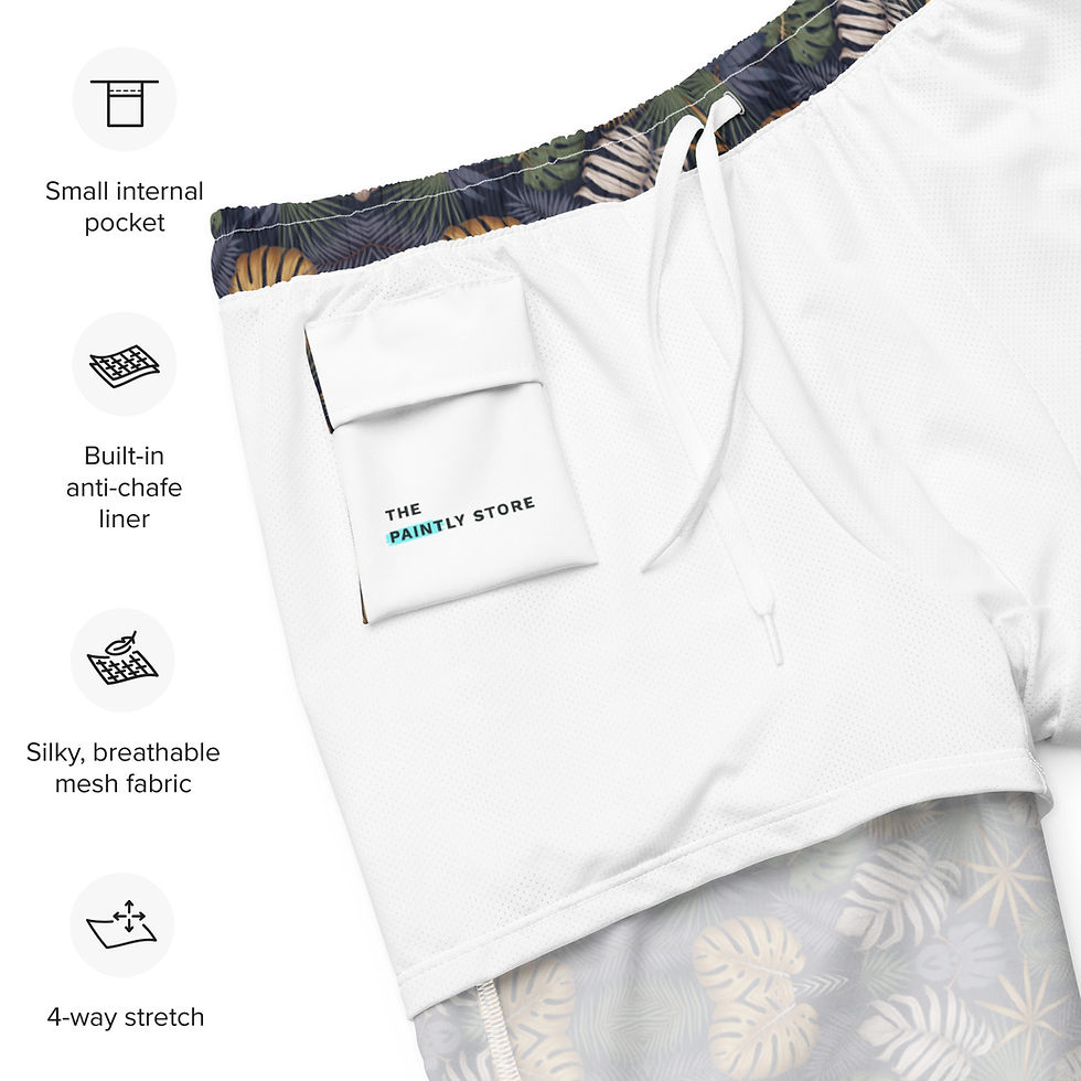 Thumbnail: Golden Leaf Swim Trunks