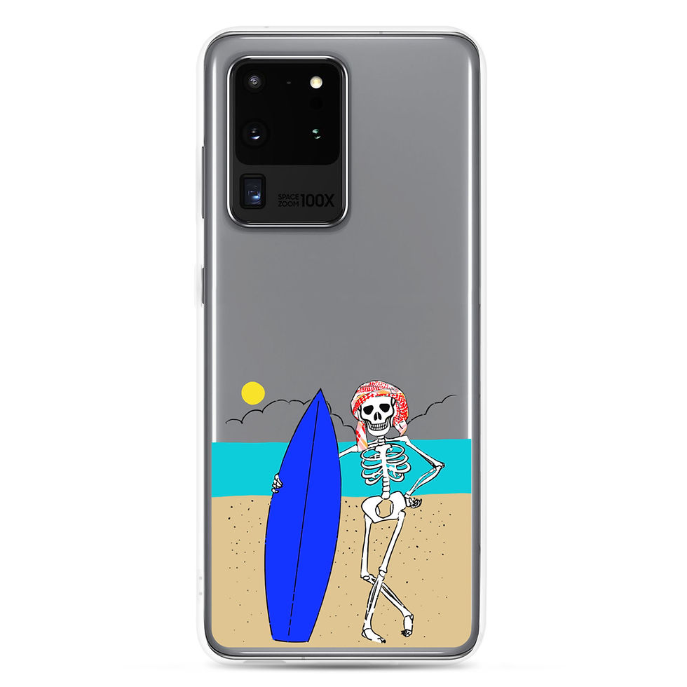 Thumbnail: Surf  Skull Case for Samsung