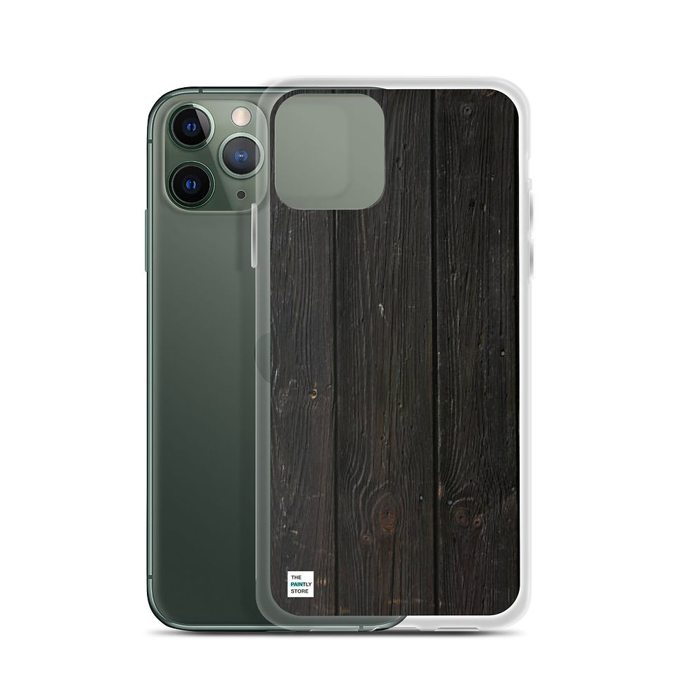 Thumbnail: Black Wood Case for iPhone®