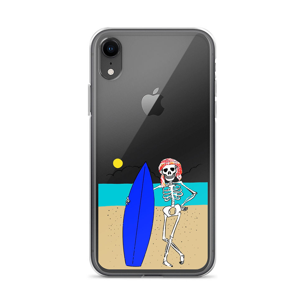 Thumbnail: Surf Skull Case for iPhone