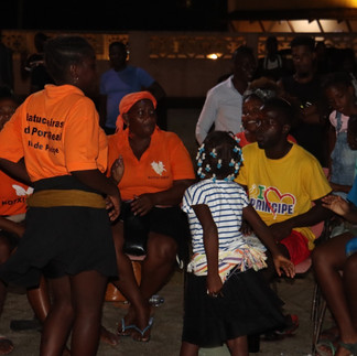 group of people making music