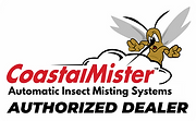 CoastalMister authorized dealer badge for mosquito misting systems