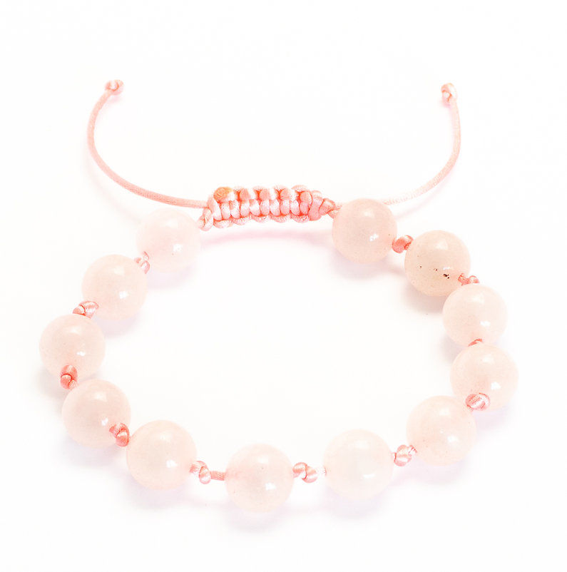 Miniature : Bracelets en pierres naturelles noeud fait main au choix