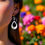 Miniature : Boucles d’oreilles artisanales améthystes avec pendentifs gouttes