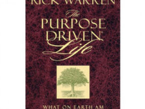 What is your purpose in life?