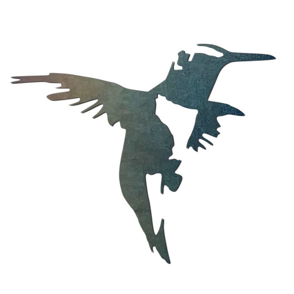 Thumbnail: Hummer 2 (hummingbird metal art cutout)