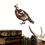 Thumbnail: Quail Hen (metal art cutout bird)