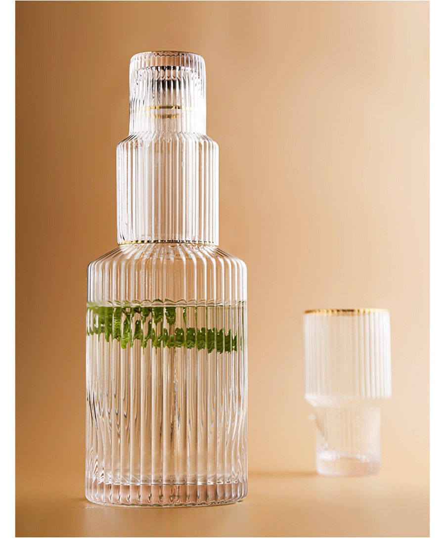 Thumbnail: Crystal Glass Set - Gold