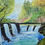 Thumbnail: Vishakha Waghmare | Waterfall | 32 x 30 in | Watercolour on paper