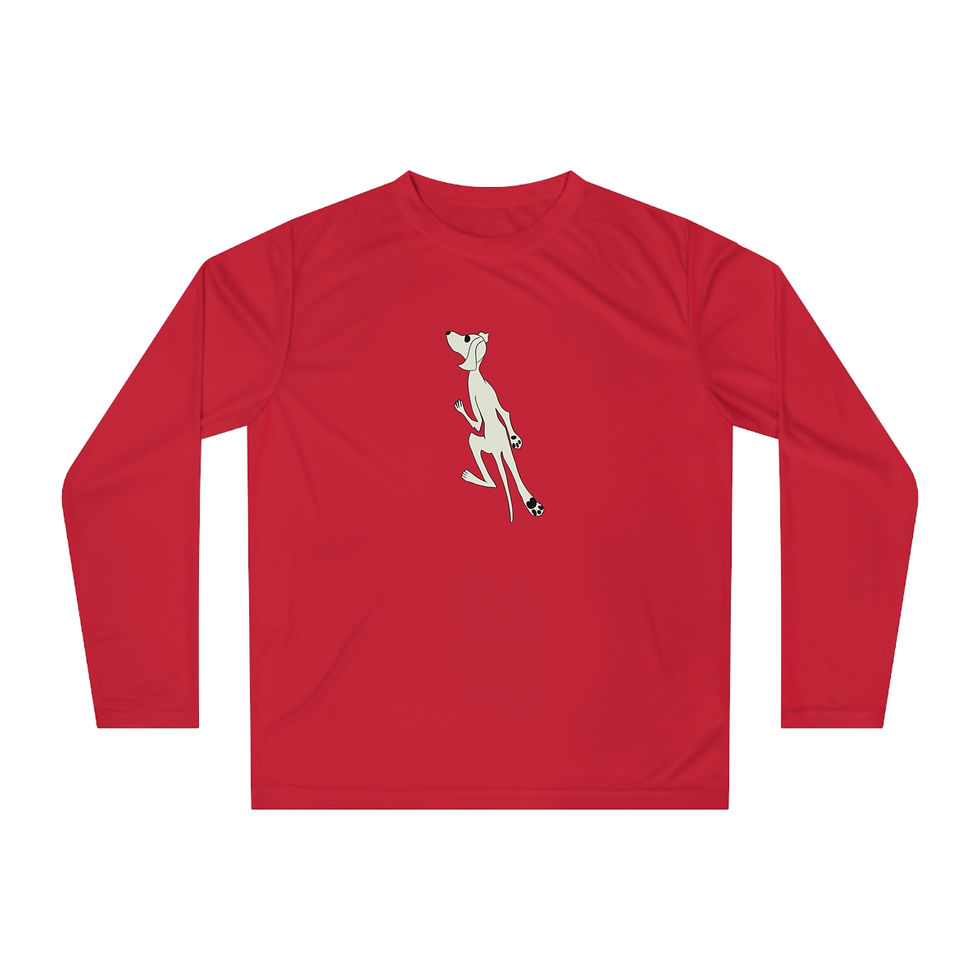 Thumbnail: Dog Emblem Long Sleeve Shirt (Unisex)