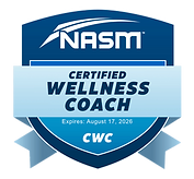 Carina Jackson NASM badge