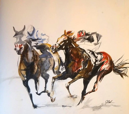 Racing Horses #3