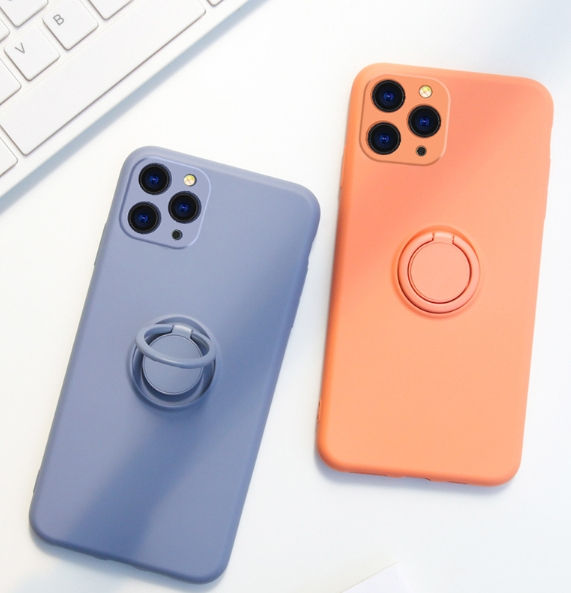 Capa de Silicone Líquido para iPhone 12 - Compatível com Apple