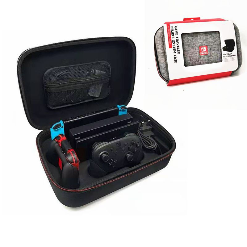 Conjunto Completo de Acessórios para Console Switch com Estojo Rígido