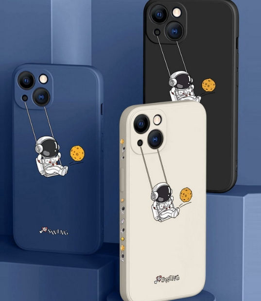 Capa Protetora Astronaut Soft Shell para Celulares Apple