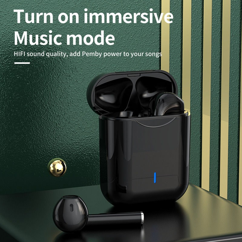 Fone de Ouvido Bluetooth i9s 5.0 em Design Macaron