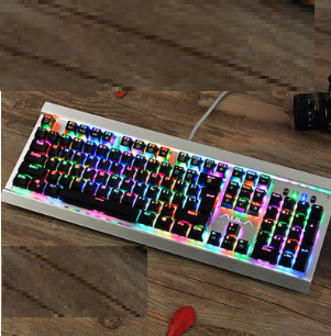 Teclado Mecânico para Jogos Wolf Spider Defender RGB