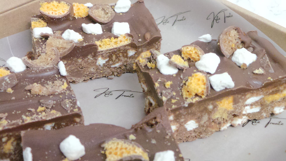 Thumbnail: orange rocky road