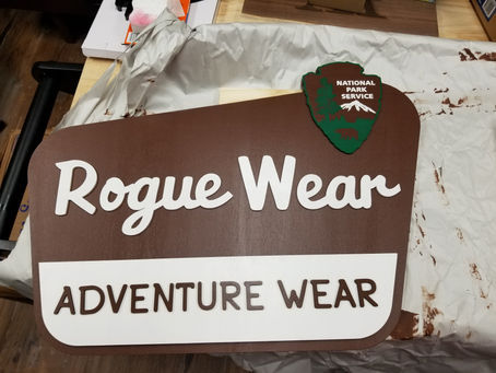 Custom Sign for Retail Store