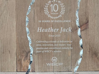 Awards for employee anniversaries.