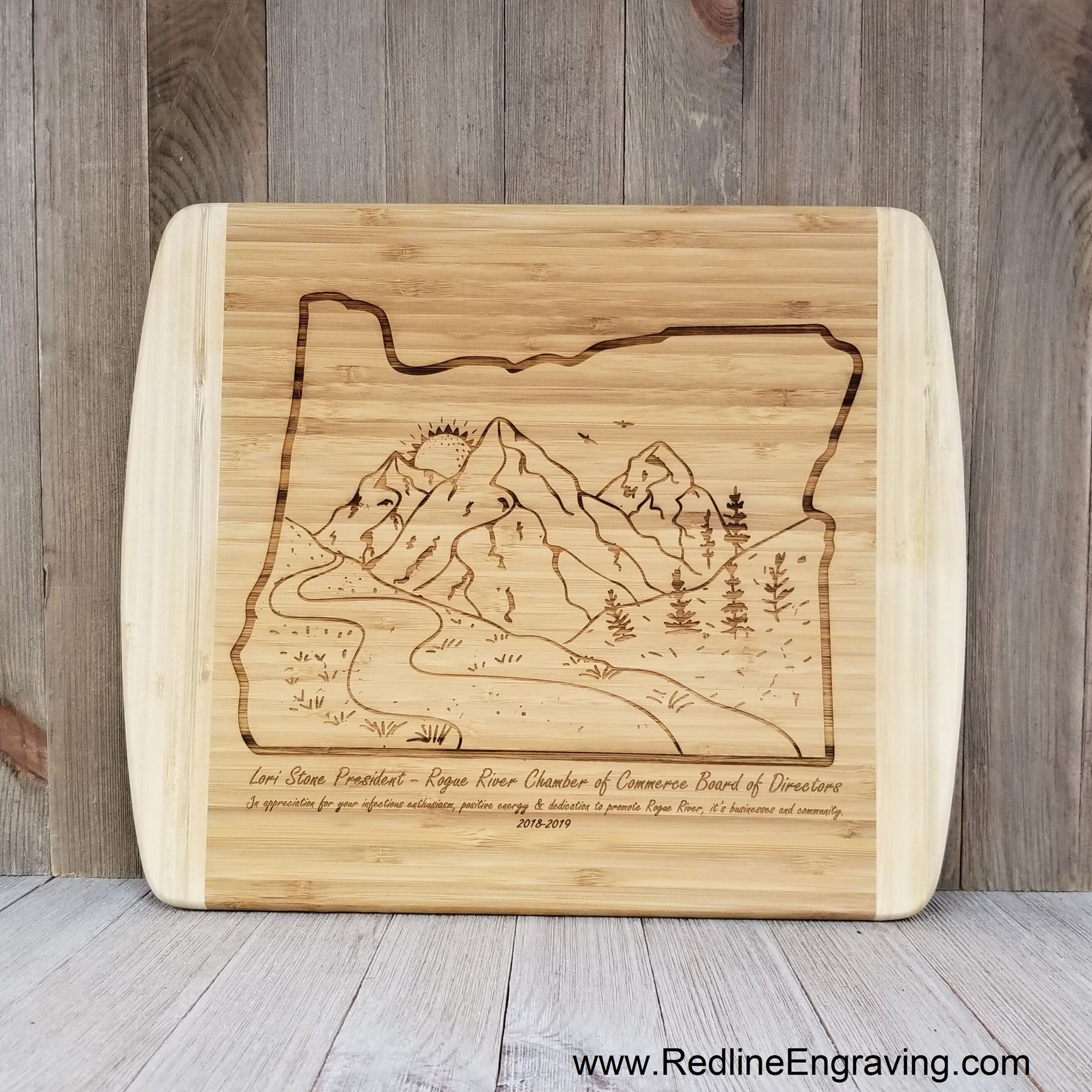 Oregon Large Cutting Board