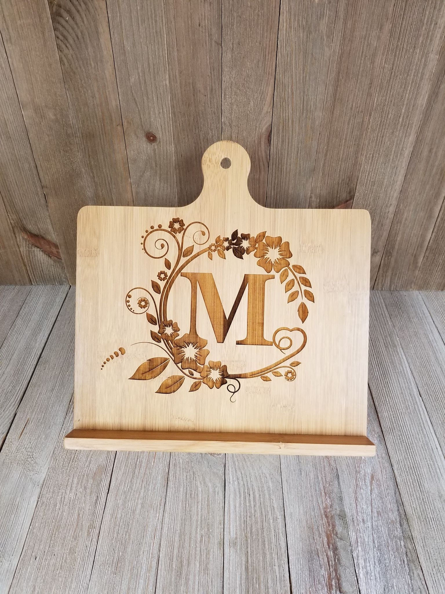 Monogram Recipe Stand