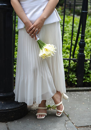 Magalie Lafleur Photography | NYC Elopement City Hall Timeless Intimate Elegant