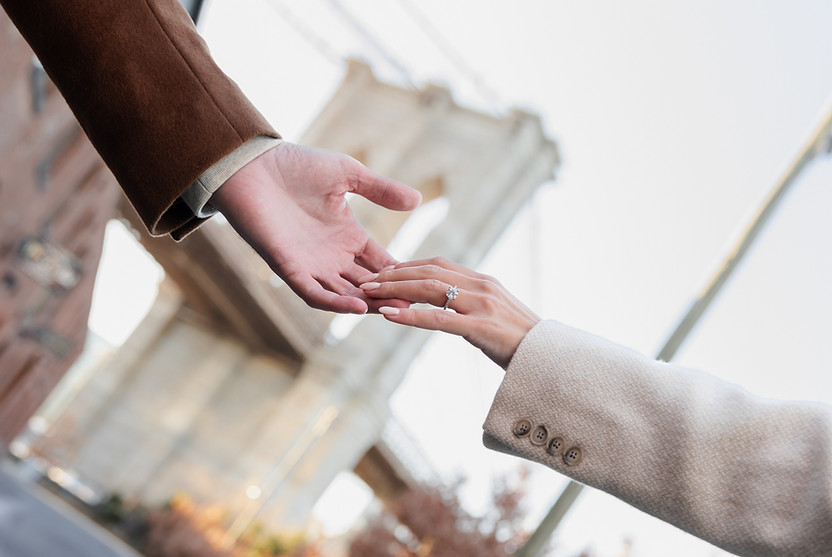 MLP | Magalie Lafleur Photography Engagement session Brooklyn NYC