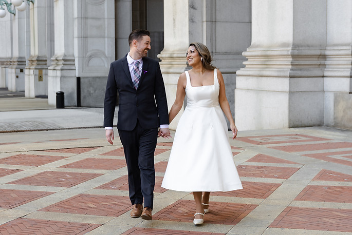 Magalie Lafleur Photography | NYC Elopement City Hall Timeless Elegant
