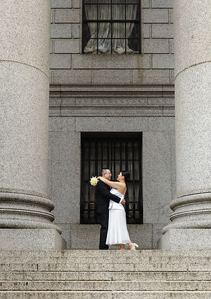 Magalie Lafleur Photography | NYC Elopement City Hall Timeless Intimate Elegant
