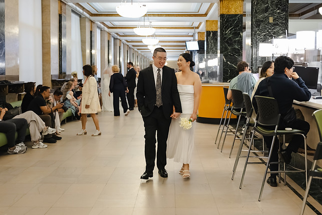 Magalie Lafleur Photography | NYC Elopement City Hall Timeless Intimate Elegant