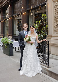 Magalie Lafleur Photography | NYC Gramercy Tavern Elopement Documentary style Timeless Elegant