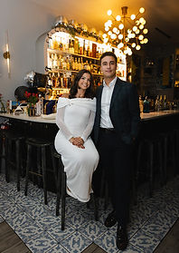 Magalie Lafleur Photography | NYC Engagement Party Festival Cafe Documentary style Timeless Elegant