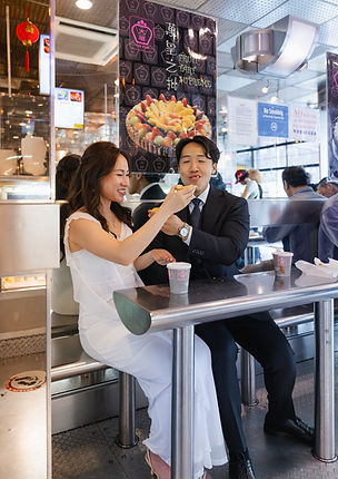 Magalie Lafleur Photography | NYC Elopement City Hall Timeless Fun Chinatown