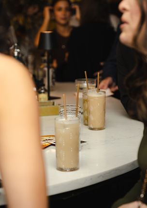 Magalie Lafleur Photography | NYC Engagement Party Festival Cafe Documentary style Timeless Elegant